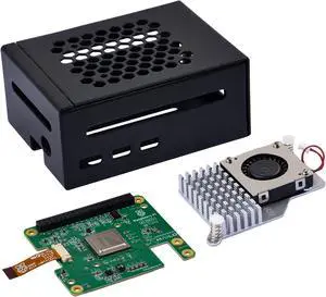 Raspberry Pi 5 (26 Tops) AI HAT+ Build-in Hailo AI Accelerator with Metal Case & Active Cooler