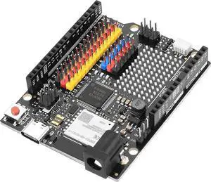 UNO R4 Minima WiFi Development Board for Arduino, USB-C ESP32-S3-MINI Programming Learning Controller Core Board, 12x8 LEDs 14 Digital 1/0 pins Support PWM, CAN, DAC (12 bit), OP AMP, SWD Connector