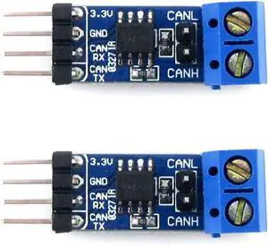 SN65HVD230 CAN Board Connecting MCUs to CAN Network Features ESD Protection Communication Evaluation Development Board 3.3V [2 PCS]
