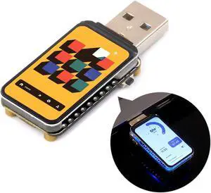 ESP32-S3 1.47inch Display Development Board, Dual-core Processor Up to 240MHz Frequency, 172×320, 262K Color, Supports WiFi & BLE 5, with Colorful RGB LED, ESP32 with Display