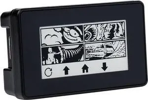 Waveshare 2.13inch Touch E-Paper E-Ink Display HAT Compatible with Raspberry Pi Zero/Zero W 250×122 Pixels with ABS Protection Case Supports Partial Refresh