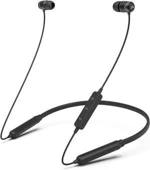 SoundMAGIC E11BT Neckband Bluetooth Headphones Wireless Earphones HiFi Stereo in Ear Headset with Microphone Noise Isolating Sports Earbuds Long Playtime Black