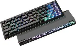 YUNZII AL65 Wireless Mechanical Keyboard, Full Aluminum CNC,Support QMK/VIA Software Gasket Structure,60% Hot Swappable with RGB Backlit BT/2.4G/USB-C for Mac/Windows(Black, Gateron Zero) YUNZII AL65 Wireless Mechanical Keyboard, Full Aluminum CNC,Support QMK/VIA Software Gasket Structure,60% Hot Swappable with RGB Backlit BT/2.4G/USB-C for Mac/Windows(Black, Gateron Zero)