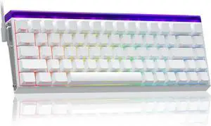 AULA HERO 68 HE 60% Gaming Keyboard Wired, Hall Effect Magnetic Switch Keyboard with Adjustable Actuation, Rapid Trigger Mode, 8K Hz Polling Rate, 0.125ms Latency,Side Printed PBT Keycaps, RGB Backlit