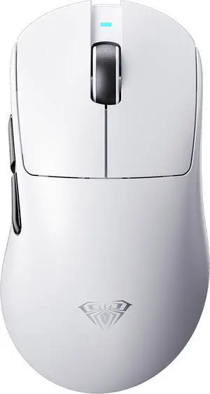 AULA SC900 Max Wireless Gaming Mouse, 30000 DPI, 750IPS, PAW3950 Sensor, 62g Lightweight Mouse, Tri-Mode 2.4Ghz/Type-C/BT5.0, Dual 8KHz Polling Rate with Rechargeable Mouse for PC/Mac/Linux(White) AULA SC900 Max Wireless Gaming Mouse, 30000 DPI, 750IPS, PAW3950 Sensor, 62g Lightweight Mouse, Tri-Mode 2.4Ghz/Type-C/BT5.0, Dual 8KHz Polling Rate with Rechargeable Mouse for PC/Mac/Linux(White)