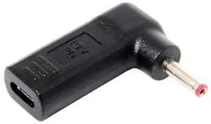 USB 3.1 Type C USB-C to DC 19V 3.5x1.3mm 1.35mm Adapter Emulator Trigger Converter for View Sonic M1+ (3.5x1.3mm)