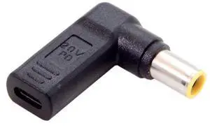 USB C to DC 7.9x5.4mm PD 65W Emulator Trigger Converter Adapter Type-C Input to DC 20V Output