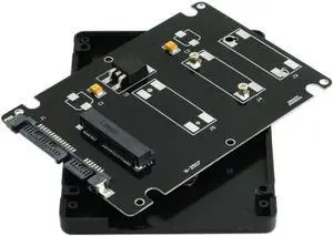 Mini SATA mSATA SSD to 2.5" SATA Hard Disk Enclosure Case Converter Adapter