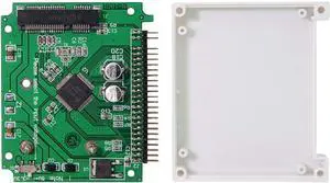 mSATA Mini SATA SSD to IDE 44Pin 2.5 inch Half-Heigh Hard Disk Case Enclosure Box for Notebook Laptop