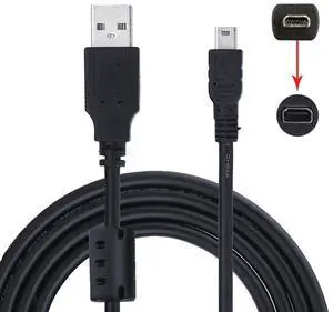 Nikon UC-E6 USB Cabl, USB 2.0 to Mini 8Pin Charging Data Transfer Cable for COOLPIX D5200 D3200 D7200 S2500 S2600