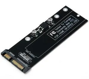 12+6Pin MAC SSD to SATA Hard Disk Drive Adapter for 2010 2011 MAC Air A1369 A1370 SSD