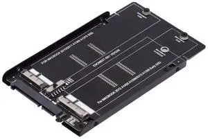 12+6Pin & 17+7Pin MAC SSD to 2.5" SATA 2 in 1 Combo Case Enclosure Adapter for 2010 2011 2012 Mac Air Pro Retina SSD