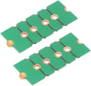 2 Pack M.2 2230 to 2242 to 2260 to 2280 Convertor Card NVME NGFF SSD Extended Adapter