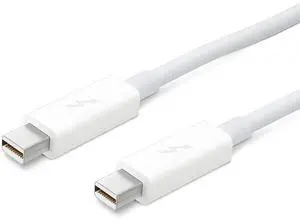 Thunderbolt Cable 1.64FT Thunder-Bolt 2 Port to Thunder-Bolt 2 Male to Male Video Data Cable for Mac 2013 2014 2015
