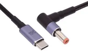 USB C to DC 5.5x2.5mm 20V Power 65W 100W 135W 140W PD Charge Cable for Laptop
