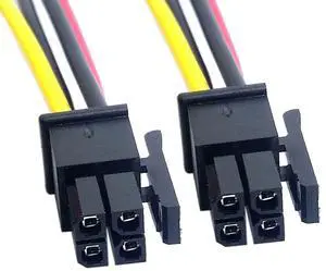 ATX Molex Micro Fit Connector 4Pin Male to Male Power Cable 60cm Pitch 3.0mm