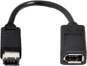 IEEE 1394 6Pin Male to Female Extension Data Video Capture Card Firewire 400 to 400 Cable 20cm
