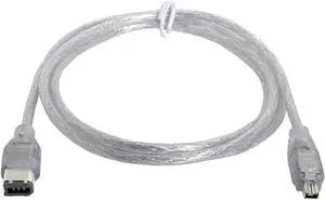 Firewire 400 IEEE 1394 6Pin to 4 Pin iLink Cable for Camera Camcorder