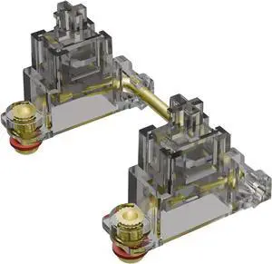 GATERON Ink V2 Pro Screw in Stabilizer, RGB New Set Stab Hot Swap for 60% Layout MX Mechanical Keyboard
