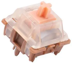 GATERON Mars Keyboard Switch, Linear 45gf RGB 5 Pin Pre-lubed for MX Mechanical Keyboard(35PCS)