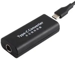 DC 7.9 x 5.5mm Power Jack Female to USB-C / Type-C Female Power Connector Adapter with 15cm USB-C / Type C Cable DC 7.9 x 5.5mm Power Jack Female to USB-C / Type-C Female Power Connector Adapter with 15cm USB-C / Type C Cable