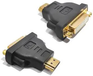 with HDMI to DVI Cable Adapter Female to Male Plug 1080P HDTV Projector Monitor DVI 24+5 Converter Laptop TV Box Video Connector