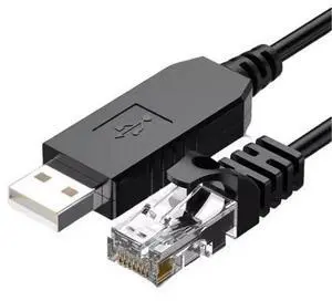 DTECH IOT5077(GR) USB to RJ45 RS485 Serial Cable - 1M PLC Programming Cable with 3Mbps Speed & 10KV ESD Protection DTECH IOT5077(GR) USB to RJ45 RS485 Serial Cable - 1M PLC Programming Cable with 3Mbps Speed & 10KV ESD Protection