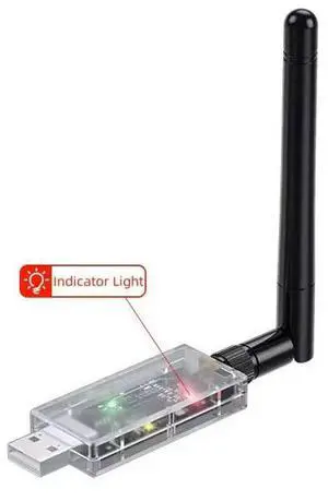 DTECH IOT5060S USB to TPUNB Wireless Serial Data Transceiver - 1000m Range, 410-510MHz, Transparent Transmission
