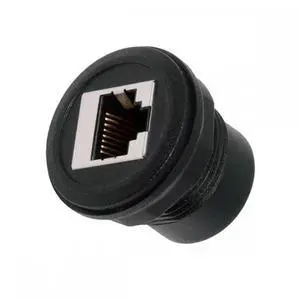 Waterproof UTP STP RJ45 Female to CAT5E Female Networking Patch Extension Adapter Coupler Car Panel Mount Design Waterproof UTP STP RJ45 Female to CAT5E Female Networking Patch Extension Adapter Coupler Car Panel Mount Design