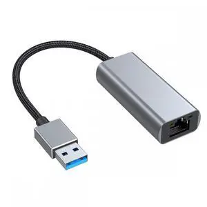 2500Mbps 2.5Gbps to USB3.0 Type-A GBE Gigabit 1000Mbps Ethernet Network LAN Cable Adapter for Desktop Motherboard 2500Mbps 2.5Gbps to USB3.0 Type-A GBE Gigabit 1000Mbps Ethernet Network LAN Cable Adapter for Desktop Motherboard