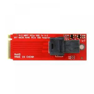 U.2 U2 Kit SFF-8639 NVME PCIe SSD Adapter for Mainboard Intel SSD 750 p3600 p3700 M.2 SFF-8643 Mini SAS HD