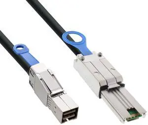 External Mini SAS 4x SFF-8088 to mini sas High Density HD SFF-8644 data server Raid Cable 50cm External Mini SAS 4x SFF-8088 to mini sas High Density HD SFF-8644 data server Raid Cable 50cm