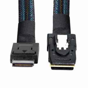 Oculink PCIe PCI-Express SFF-8611 4i to SFF-8087 36Pin PCIE Slimline SSD Data Active Cable 50cm Oculink PCIe PCI-Express SFF-8611 4i to SFF-8087 36Pin PCIE Slimline SSD Data Active Cable 50cm