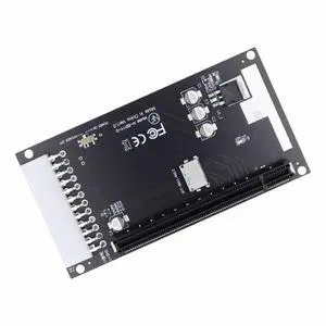 4x Oculink SFF-8612 SFF-8611 to PCIE PCI-Express 16x Adapter with ATX 24pin Power Port for Mainboard Graphics Card 4x Oculink SFF-8612 SFF-8611 to PCIE PCI-Express 16x Adapter with ATX 24pin Power Port for Mainboard Graphics Card