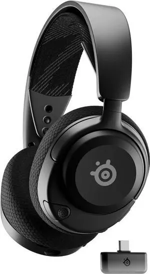 SteelSeries New Arctis Nova 4 Wireless Multi-Platform Gaming Headset 360° Spatial Audio 2.4GHz High-Speed Wireless 36 Hr Battery USB-C ClearCast Gen 2 Mic PC, Playstation, Switch, Meta SteelSeries New Arctis Nova 4 Wireless Multi-Platform Gaming Headset 360° Spatial Audio 2.4GHz High-Speed Wireless 36 Hr Battery USB-C ClearCast Gen 2 Mic PC, Playstation, Switch, Meta