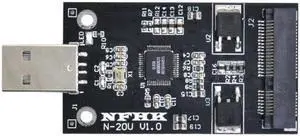 Mini PCI-E mSATA to USB 2.0 External SSD PCBA Conveter Adapter Pen Driver Card without Case Mini PCI-E mSATA to USB 2.0 External SSD PCBA Conveter Adapter Pen Driver Card without Case