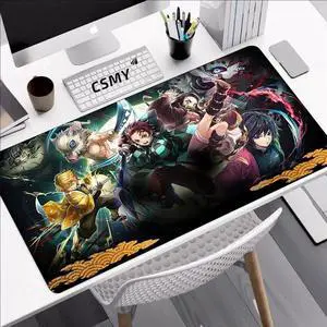 Demon Slayer Mouse Pad Gaming Laptops Keyboard Mat Deskmat Desk Mat for Office/Home FJ004099 300x700x2mm Demon Slayer Mouse Pad Gaming Laptops Keyboard Mat Deskmat Desk Mat for Office/Home FJ004099 300x700x2mm