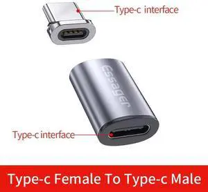 Essager Micro USB Type C Magnetic Adapter USBC Female To Microusb Male Converter Magnet USB-C Type-C USB C To USB C Essager Micro USB Type C Magnetic Adapter USBC Female To Microusb Male Converter Magnet USB-C Type-C USB C To USB C