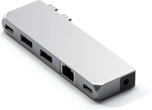 Satechi Pro Hub Mini USB-C Multiport Adapter, USB4 Port, Ethernet, Silver
USB-C and 2 USB-A data ports, Ethernet, audio jack, for MacBook Air/Pro M1-M5 Satechi Pro Hub Mini USB-C Multiport Adapter, USB4 Port, Ethernet, Silver
USB-C and 2 USB-A data ports, Ethernet, audio jack, for MacBook Air/Pro M1-M5