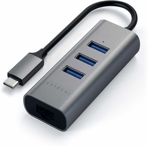 Satechi USB-C Hub Adapter, 3 USB-A 3.0 Ports & Ethernet, Space Gray
Compatible with MacBook Air/Pro/Neo, Dell, HP, Surface, Lenovo, iPad, iPhone 18 Satechi USB-C Hub Adapter, 3 USB-A 3.0 Ports & Ethernet, Space Gray
Compatible with MacBook Air/Pro/Neo, Dell, HP, Surface, Lenovo, iPad, iPhone 18