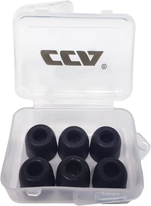CCA Memory Foam Earbud Tips Soft&Bouncy Premium Replacement EarphoneTips(3 Pairs) CCA Memory Foam Earbud Tips Soft&Bouncy Premium Replacement EarphoneTips(3 Pairs)