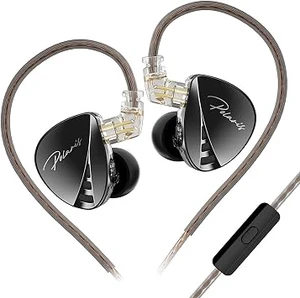 CCA Polaris 4 Tone Adjustable in Ear Monitor Headphones, High-Sensitivity Dual-Cavity Dynamic Driver IEM Earphones, HiFi Stereo Gaming Earbuds with 2pin Detachable Cable With Mic CCA Polaris 4 Tone Adjustable in Ear Monitor Headphones, High-Sensitivity Dual-Cavity Dynamic Driver IEM Earphones, HiFi Stereo Gaming Earbuds with 2pin Detachable Cable With Mic