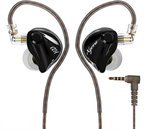 CCA Xyrra Dual Driver in-Ear Monitor Headphones,1DD+1BD HiFi IEM Earphones,Wired Gaming Earbuds for Gamers Musicians Without Mic 3.5mm Black CCA Xyrra Dual Driver in-Ear Monitor Headphones,1DD+1BD HiFi IEM Earphones,Wired Gaming Earbuds for Gamers Musicians Without Mic 3.5mm Black