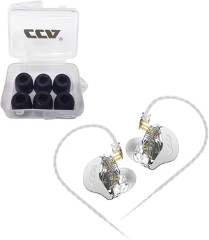 CCA CRA in Ear Monitor Headphones Memory Foam Earbud Tips (Black 3 Pairs) CCA CRA in Ear Monitor Headphones Memory Foam Earbud Tips (Black 3 Pairs)
