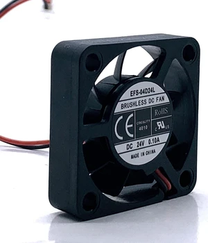 40mm 24V Cooling Fan 4CM 4010 EFS-04D24L 24VDC 40X40X10mm Server Inverter Fans 40mm 24V Cooling Fan 4CM 4010 EFS-04D24L 24VDC 40X40X10mm Server Inverter Fans