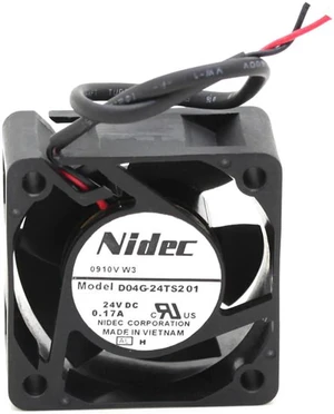 NIDEC D04G-24TS2 01 DC24V 0.17A 4CM 4020 40mm inverter silent cooling fan NIDEC D04G-24TS2 01 DC24V 0.17A 4CM 4020 40mm inverter silent cooling fan