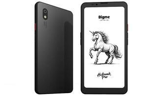 Bigme HiBreak Pro 6.13" Epaper Cell Phone with Android 14 OS - 8GB RAM, 256GB Storage, 5G Dual SIM, GPS, and Dual Cameras for Enhanced Productivity and Connectivity Black