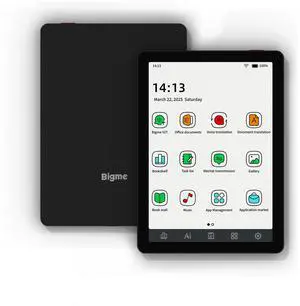 Bigme B6 6-Inch Color E-Paper Tablet Android 14 Reader with 4GB+64GB Storage