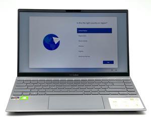ASUS - Zenbook 14" Laptop - AMD Ryzen 5 - 8GB RAM- MX450 - 256GB SSD - Light Gray - Q408UG-211.BL - Good Condition