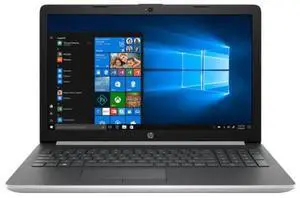 HP Notebook - WXGA Touchscreen Laptop - Ryzen 5 2500U - 8GB RAM - 128GB SSD - Silver - 15-db0005dx - Good Condition